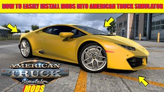 How to download amp install mods on American Truck Simulator 2022 [upl. by Lohse48]