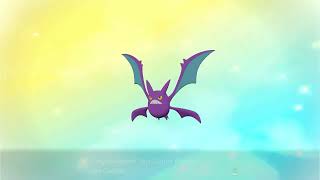 Golbat evolution into Crobat Pokemon Legends Arceus [upl. by Nosae]