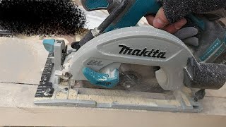 Makita DHS680 18v brushless circular saw TEST Just cuts Compilations ToolsandTricks [upl. by Erdied589]