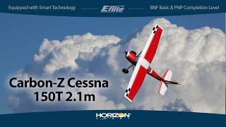 Eflite® CarbonZ® Cessna® 150T 21m BNF® Basic and PNP [upl. by Ahtilat458]