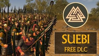 Total War Attila  Free DLC  SUEBIANS Faction Overview [upl. by Ciredor]