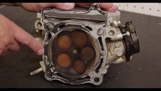 YZ450F Rebuild Part 2 4 Stroke Cylinder Head Rebuild [upl. by Kenyon]