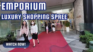 Luxury Shopping Spree at emporium Bangkok ️ Thailands Shopping Paradise [upl. by Dinse344]