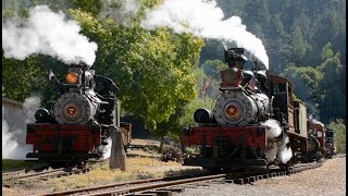 Roaring Camp Railroads Steamfest 2017 [upl. by Adnalue]