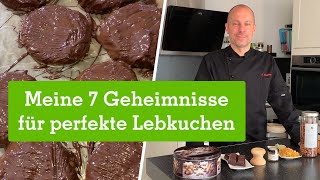 Lebkuchen Rezept  Meine 7 Geheimnisse für Nürnberger Lebkuchen Fertig in 60 Minuten 2020 [upl. by Corydon892]