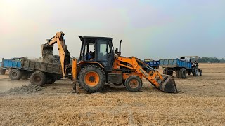 💪🚜NewHolland4010powerfulltractorstraliloadingvideo [upl. by Atiuqer59]