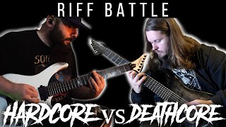 Hardcore VS Deathcore  Battle Of The Metal Riffs Feat Jay Kay [upl. by Dnalyk]