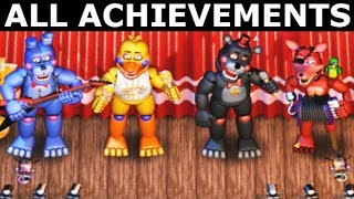 FNAF 6  How To Get All The Band Achievements Freddy Fazbears Pizzeria Simulator [upl. by Valentin]