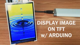 Display image on TFT w Arduino  35 TFT with ILI9486 driver  Arduino Projects [upl. by Anoiek]