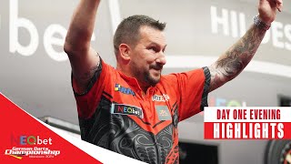 WINNING RETURN Day One Evening Highlights  2024 German Darts Championship [upl. by Ateiram513]