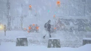 Winter storm warning in Ottawa [upl. by Arela]