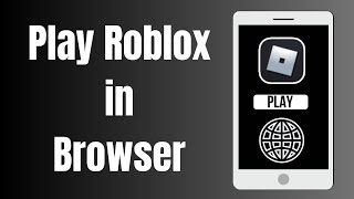 How to Play Roblox in any Browser 2024 [upl. by Elicia]