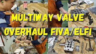 MULTIWAY VALVE OVERHAUL FIVAELFI [upl. by Witty23]