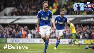 HIGHLIGHTS Ipswich Town 11 Norwich City [upl. by Lyrehc595]