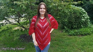 Crochet Poncho  DIY Poncho  Crochet Tutorials [upl. by Winton384]