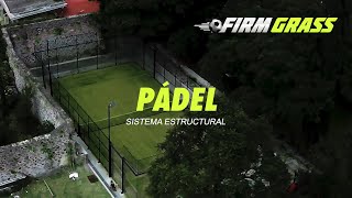 CONSTRUCCIÓN DE CANCHAS DE PADEL [upl. by Noiz]