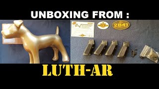 UNBOXING 186 LUTHAR AR15 A2 Pistol Grip AmbiSelectorSafety REAR SLING SWIVEL [upl. by Enajyram260]