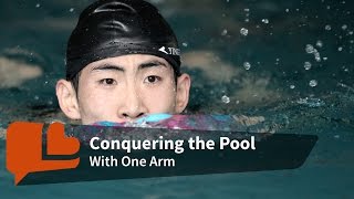 Chinese Superhuman Armless Swimmer [upl. by Mallen]