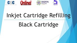 All Brand Inkjet cartridge refilling it works with any hp cannon epson lexmark brother printer [upl. by Eidurt]