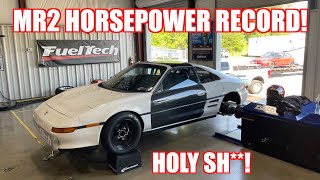 We Set a New MR2 Horsepower RECORD [upl. by Lohse977]