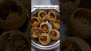 Bengali Puchka recipe🤤food recipe puchka shorts trending india streetfood [upl. by Nevah]