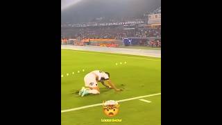 knee Slide Fails  Him 🤯☠️ football soccer shorts [upl. by Egan]