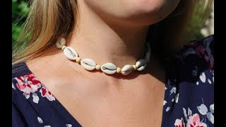 TUTO  Collier coquillage [upl. by Ludvig]