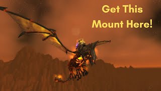 How to get the Smoldering Ember Wyrm Mount in 13 Minutes Nightbane [upl. by Randolf]