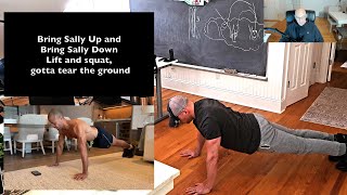 Bring Sally Up David Goggins Pushup Challenge Follow Along  100 Rep Set  Work From Home Workout [upl. by Dehsar]