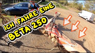 Ich fahre eine 250er Beta probe  Enduro Mitterteich [upl. by Akimaj323]