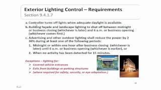 ASHRAE Standard 901 2010 Part V Lighting Provisions [upl. by Baal]