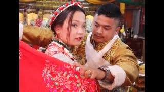 Nawang weds Tenzing  Traditional Sikkimese Wedding Ceremony  January 2021 [upl. by Noraa]