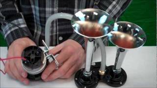 Chrome Hawk Electric Air Horn  Product Review [upl. by Haon]