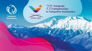 2021 European Championships in Trampoline Tumbling and Double MiniTrampoline Finals Day 4 [upl. by Greerson]