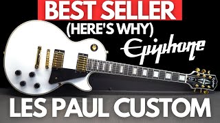 Epiphone LES PAUL CUSTOM Why its a BEST SELLER [upl. by Niasuh]