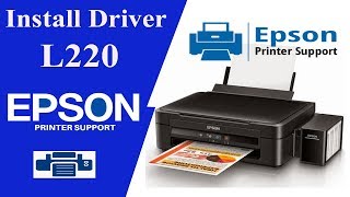 Epson l220 driver  How To Install Driver 2024 [upl. by Hbahsur]