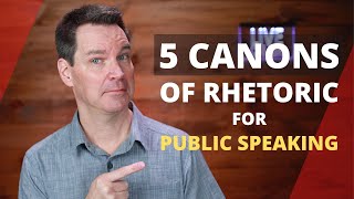 5 Canons of Rhetoric [upl. by Leeke652]