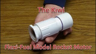 Complete DIY model rocket motor and fuel build [upl. by Markus]