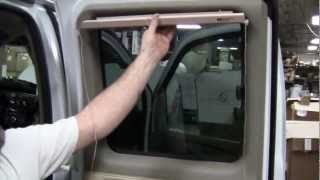 Conversion Van Bind Installation  How to install some Shades [upl. by Brinna]