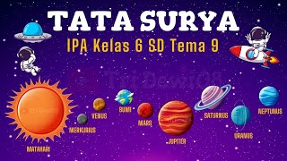 Sistem Tata Surya  IPA Kelas 6 SD  Tema 9  Bagian 1 [upl. by Edroi]