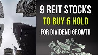 9 Best REIT Stocks to Buy and Hold for Dividend Growth [upl. by Aikkan477]