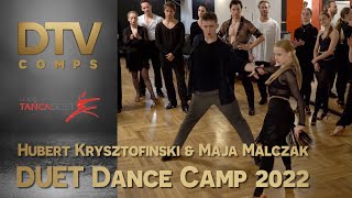 Cha Cha  Hubert Krysztofinski amp Maja Malczak  DUET Dance Camp 2022 [upl. by Grantley630]