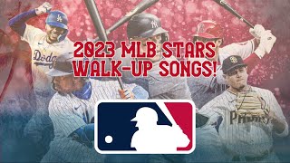 2023 MLB STARS WALKUP SONGS  PART 1 [upl. by Wiebmer31]