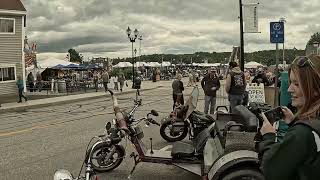 Bike Week 2024 Laconia NH Main st  Part 1  Weirs Beach [upl. by Nowd]