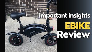 Reviews about the ANCHEER ‎AMA005931 ‎Electric Bike [upl. by Beane]