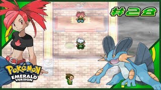 Pokemon Emerald Walkthrough Part 28 Gym Battle 4 Flannery [upl. by Ahseem]