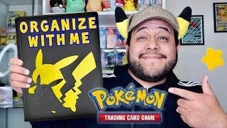 BUILD A POKEMON BINDER WITH ME  How I Organize MY Pokémon TCG Sets  ElevenAlvy [upl. by Geordie399]