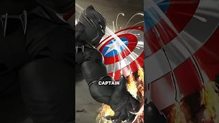 Could Captain America Beat Black Panther 😯 dcomic marvel shorts [upl. by Agnizn400]