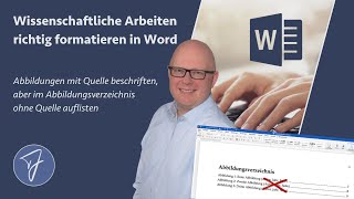 Abbildungen in Word mit Quelle beschriften aber im Abbildungsverzeichnis ohne Quelle auflisten [upl. by Leohcin]