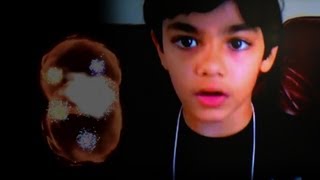 9YrOld Prodigy Explains quotGod Particlequot [upl. by Dmitri]